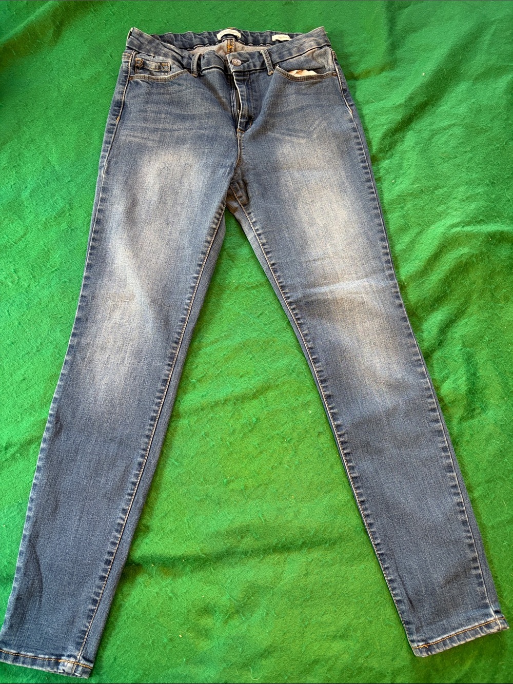 Jessica Simpson Skinny Jeans in Faded Blue